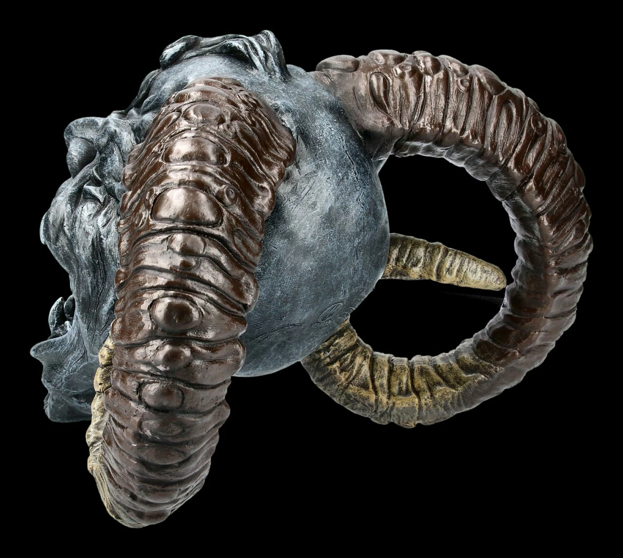 Teufelskopf Mit Hörnern 6 Teufelskopf Mit Hörnern – Bild 4