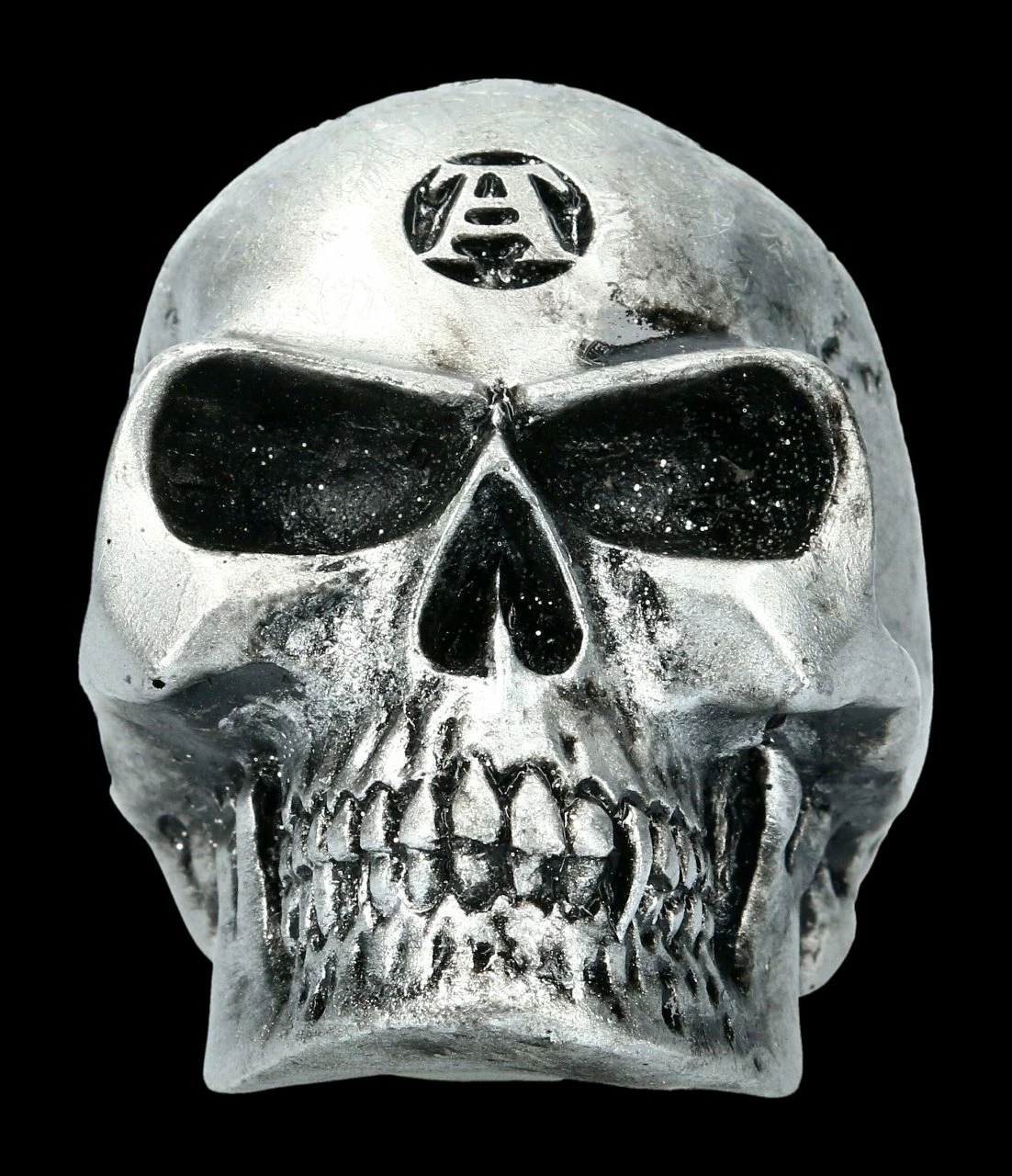 Totenkopf Schaltknauf 4 Totenkopf Schaltknauf – Bild 2