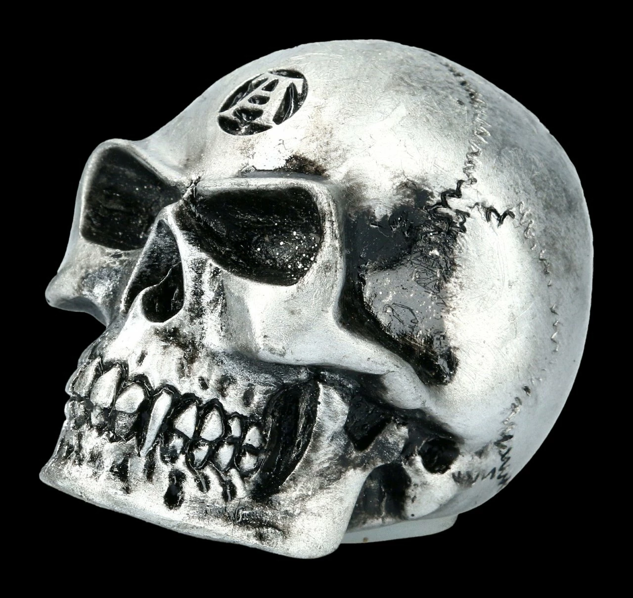 Totenkopf Schaltknauf 5 Totenkopf Schaltknauf – Bild 3