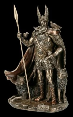 Odin Figur Mit Wölfen 10 Odin Figur Mit Wölfen -FIGUREN Verkäufe ML6809 Odin Figur mit Woelfen 2 1280x1280