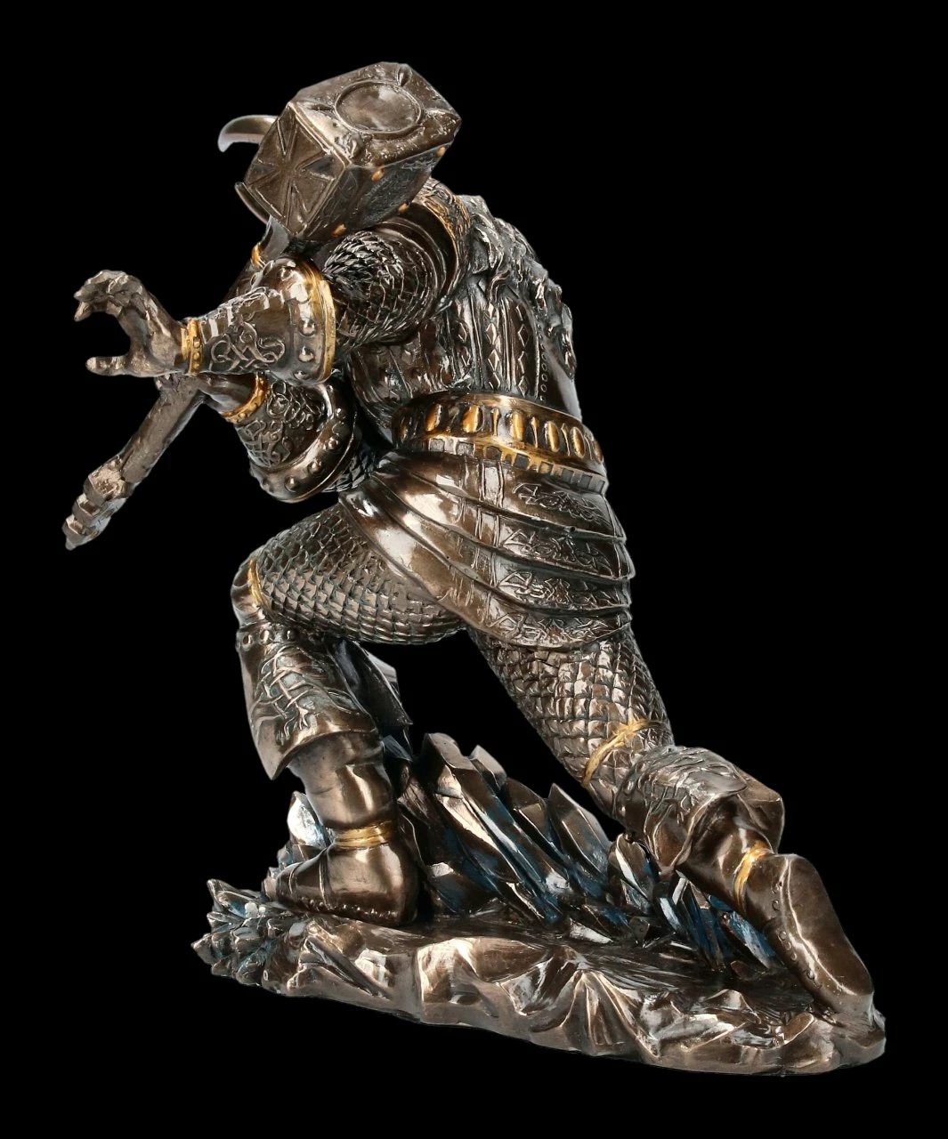 Thor Figur Im Kampf - Nordischer Gott 5 Thor Figur Im Kampf - Nordischer Gott – Bild 3