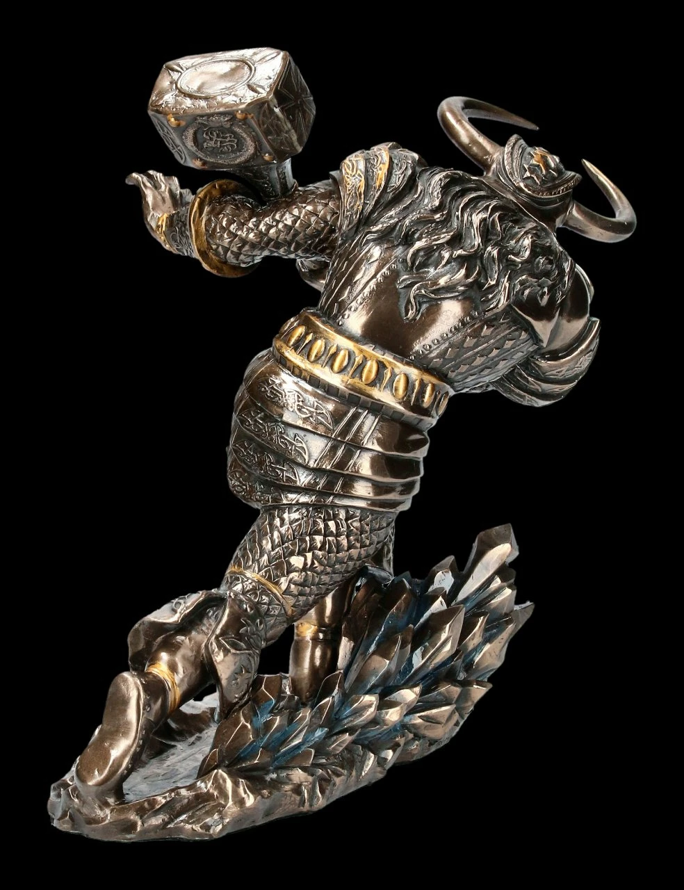 Thor Figur Im Kampf - Nordischer Gott 6 Thor Figur Im Kampf - Nordischer Gott – Bild 4