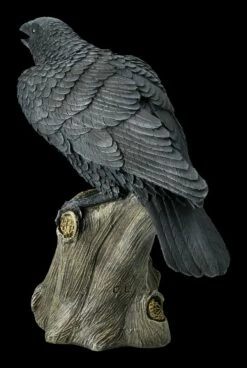 Große Schwarze Raben Figur - Ravens Cry -FIGUREN Verkäufe ML9454 Grosse schwarze Raben Figur Ravens Cry 6 1280x1280
