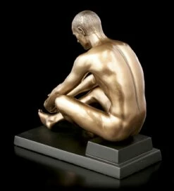 Männliche Akt Figur - Auf Podest Sitzend -FIGUREN Verkäufe Maennliche Akt Figur Auf Podest Sitzend 3 1280x1280