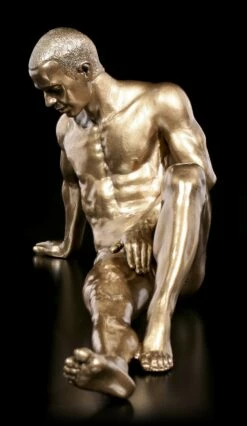 Männliche Akt Figur - Sitzend Mit Ausgestrecktem Bein -FIGUREN Verkäufe Maennliche Akt Figur Sitzend Mit Ausgestrecktem Bein 3 1280x1280