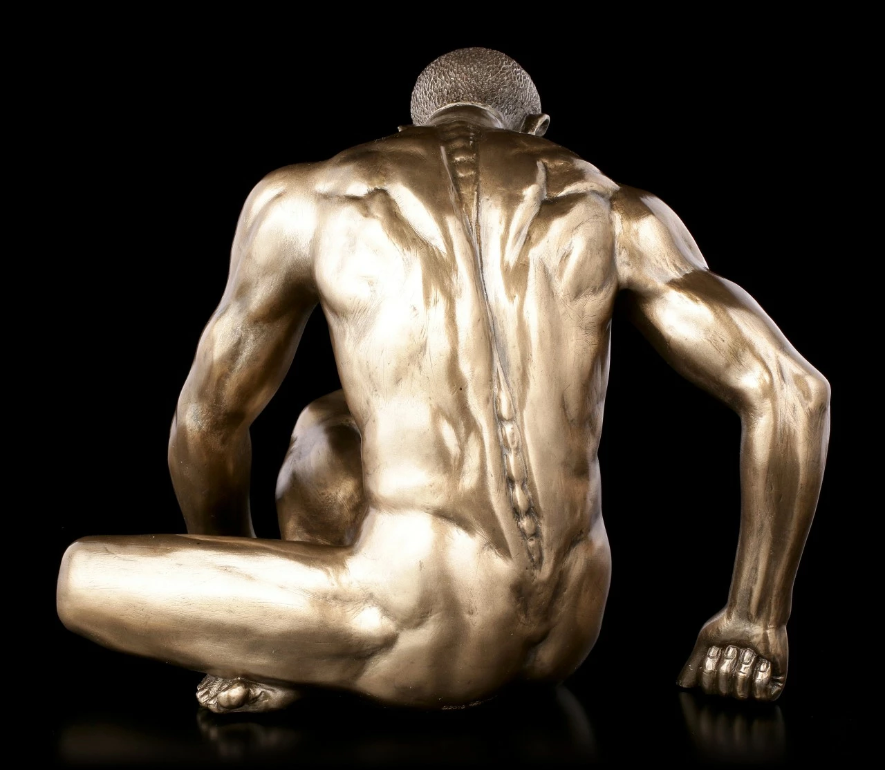 Männliche Akt Figur - Zur Seite Drehend - Groß 6 Männliche Akt Figur - Zur Seite Drehend - Groß – Bild 4