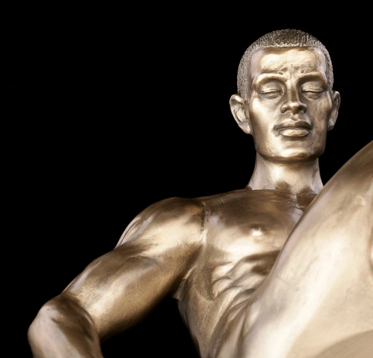 Männliche Akt Figur - Zur Seite Drehend - Groß 7 Männliche Akt Figur - Zur Seite Drehend - Groß – Bild 5