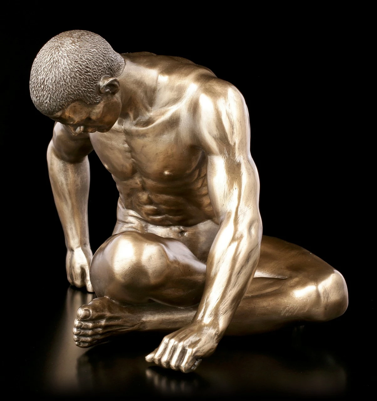 Männliche Akt Figur - Zur Seite Drehend - Groß 3 Männliche Akt Figur - Zur Seite Drehend - Groß