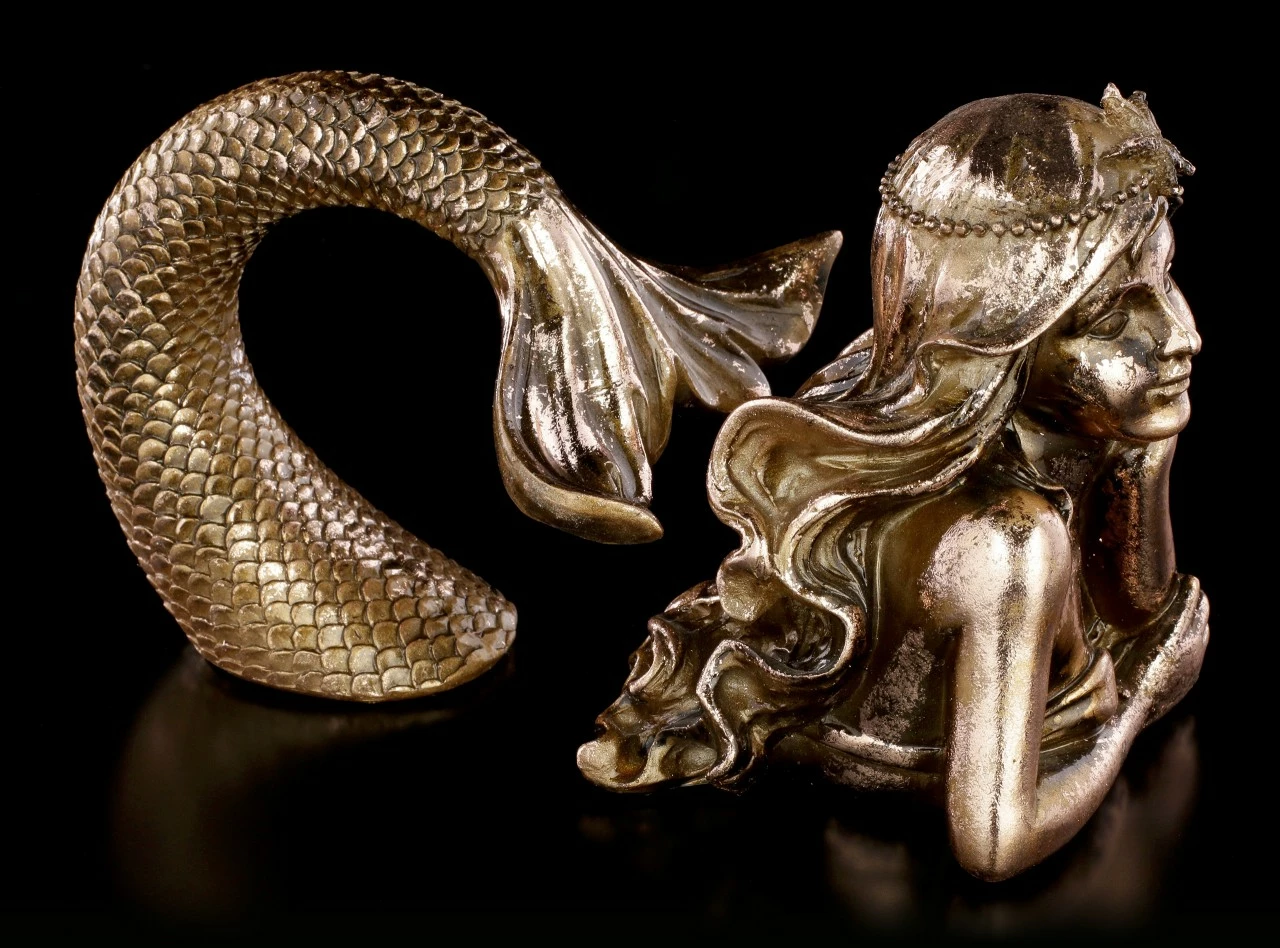 Meerjungfrau Figur Zweiteilig 3 Meerjungfrau Figur Zweiteilig