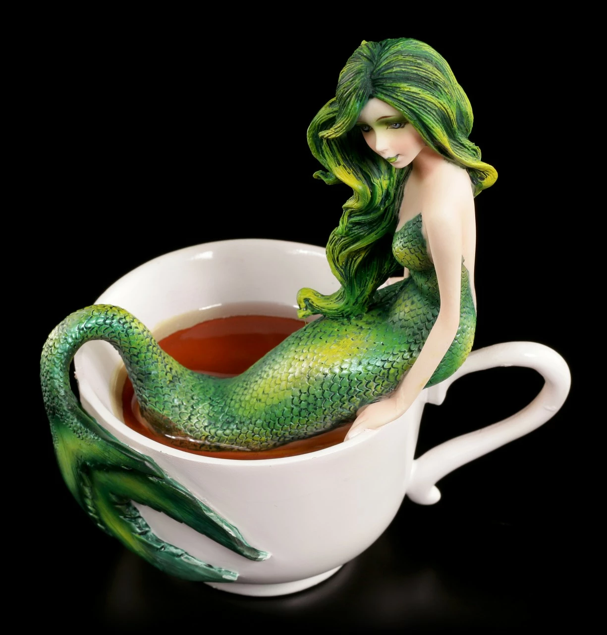 Meerjungfrauen Figur Mit Tasse - Mermaid Blend 7 Meerjungfrauen Figur Mit Tasse - Mermaid Blend – Bild 5