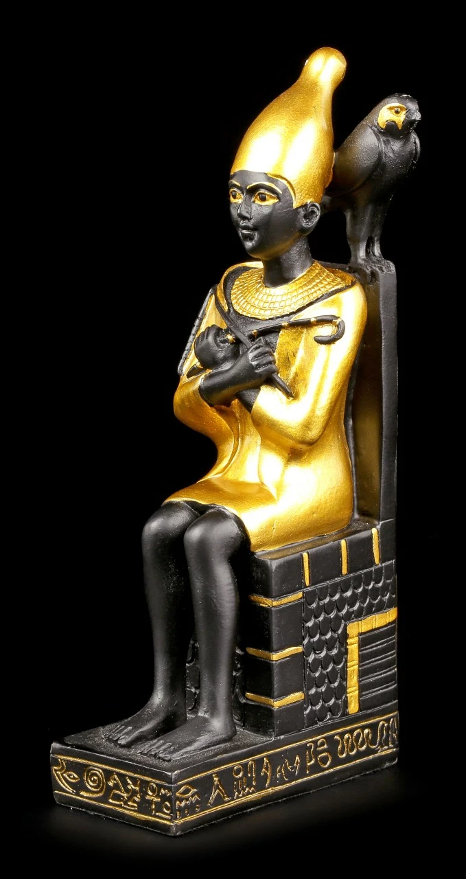 Osiris Figur Sitzend 5 Osiris Figur Sitzend – Bild 3
