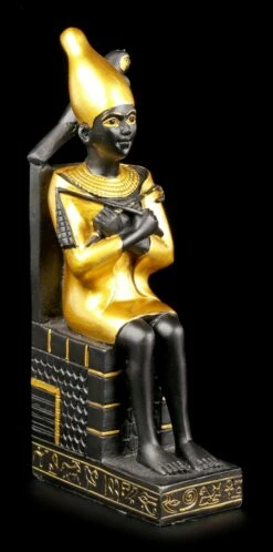 Osiris Figur Sitzend