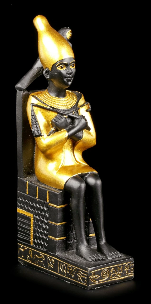 Osiris Figur Sitzend 3 Osiris Figur Sitzend