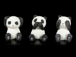 Panda Figuren - Nichts Böses