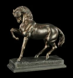 Pferde Figur - Cheval Piaffant De Antoine Louis Barye