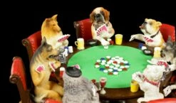 Hunde Spielen Poker - Figur 13 Hunde Spielen Poker - Figur -FIGUREN Verkäufe Poker spielende Hunde Figuren 4 1280x1280