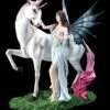 Elfen Figur - Mystique Mit Einhorn