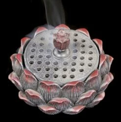 Räucherkegelhalter - Lotusblüte 8 Räucherkegelhalter - Lotusblüte -FIGUREN Verkäufe Raeucherkegelhalter Lotus 2 1280x1280