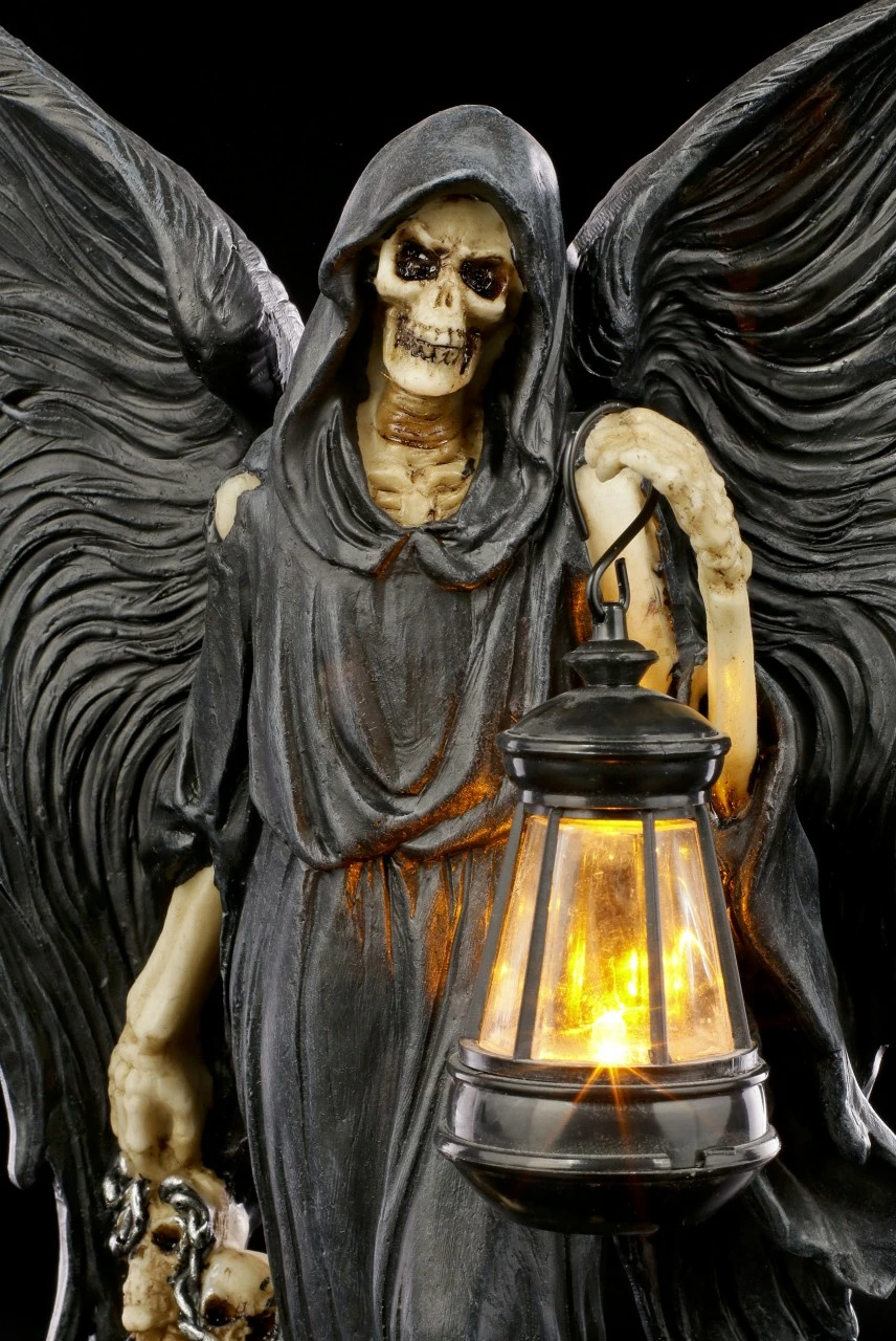 Reaper Figur Mit LED Laterne 8 Reaper Figur Mit LED Laterne – Bild 6