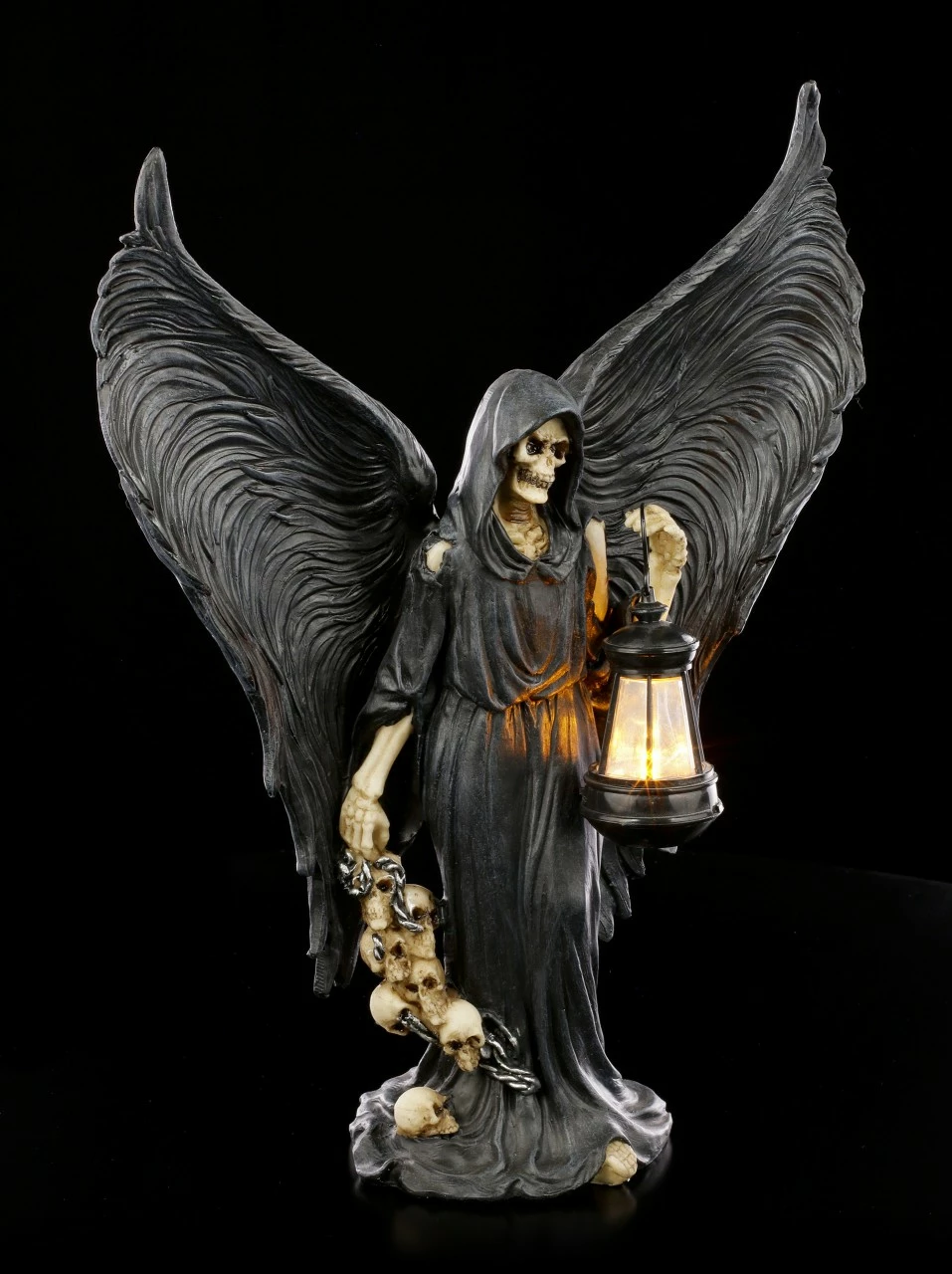 Reaper Figur Mit LED Laterne 4 Reaper Figur Mit LED Laterne – Bild 2