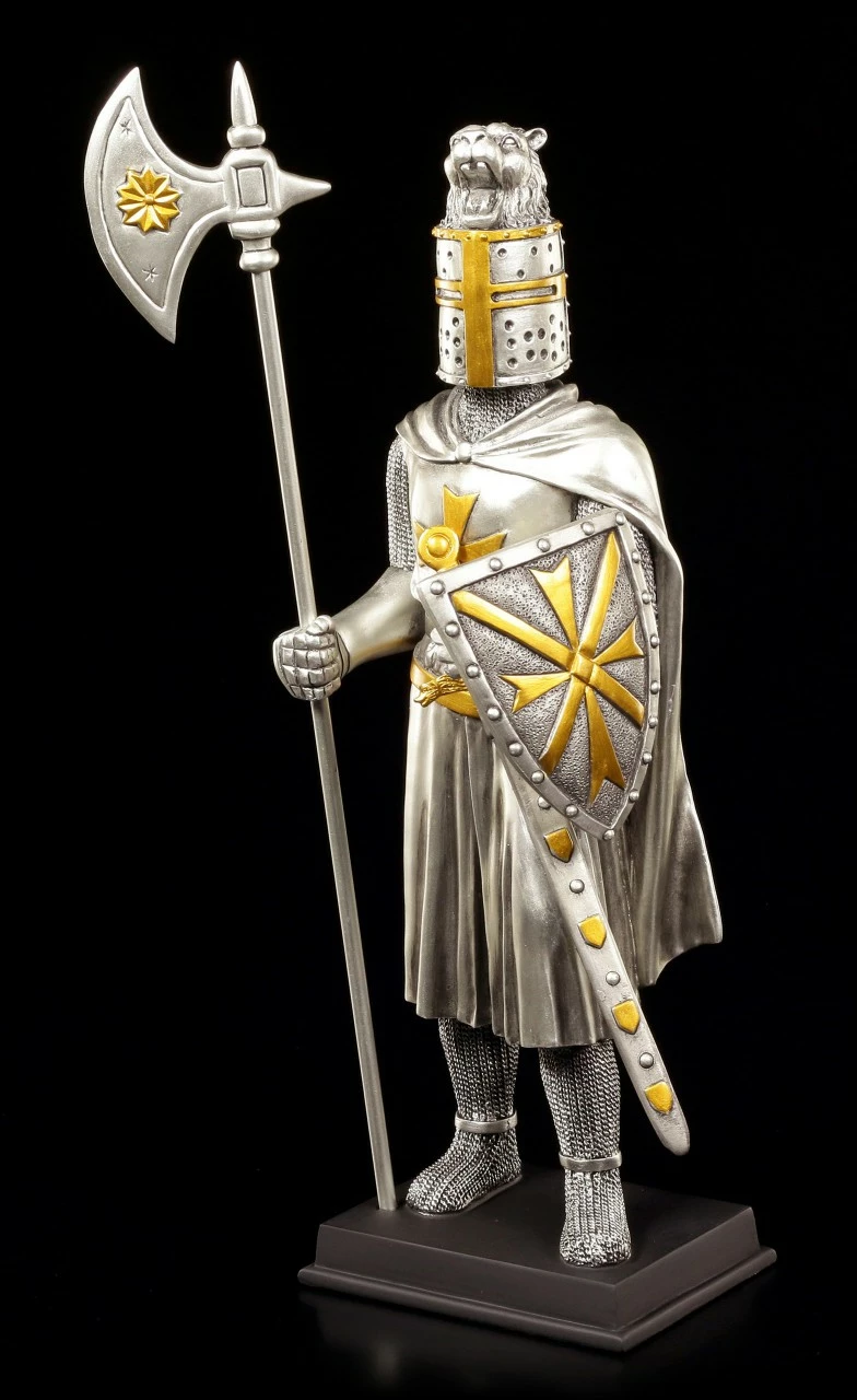 Ritter Figur - Malteser Mit Schild Und Hellebarde 5 Ritter Figur - Malteser Mit Schild Und Hellebarde – Bild 3