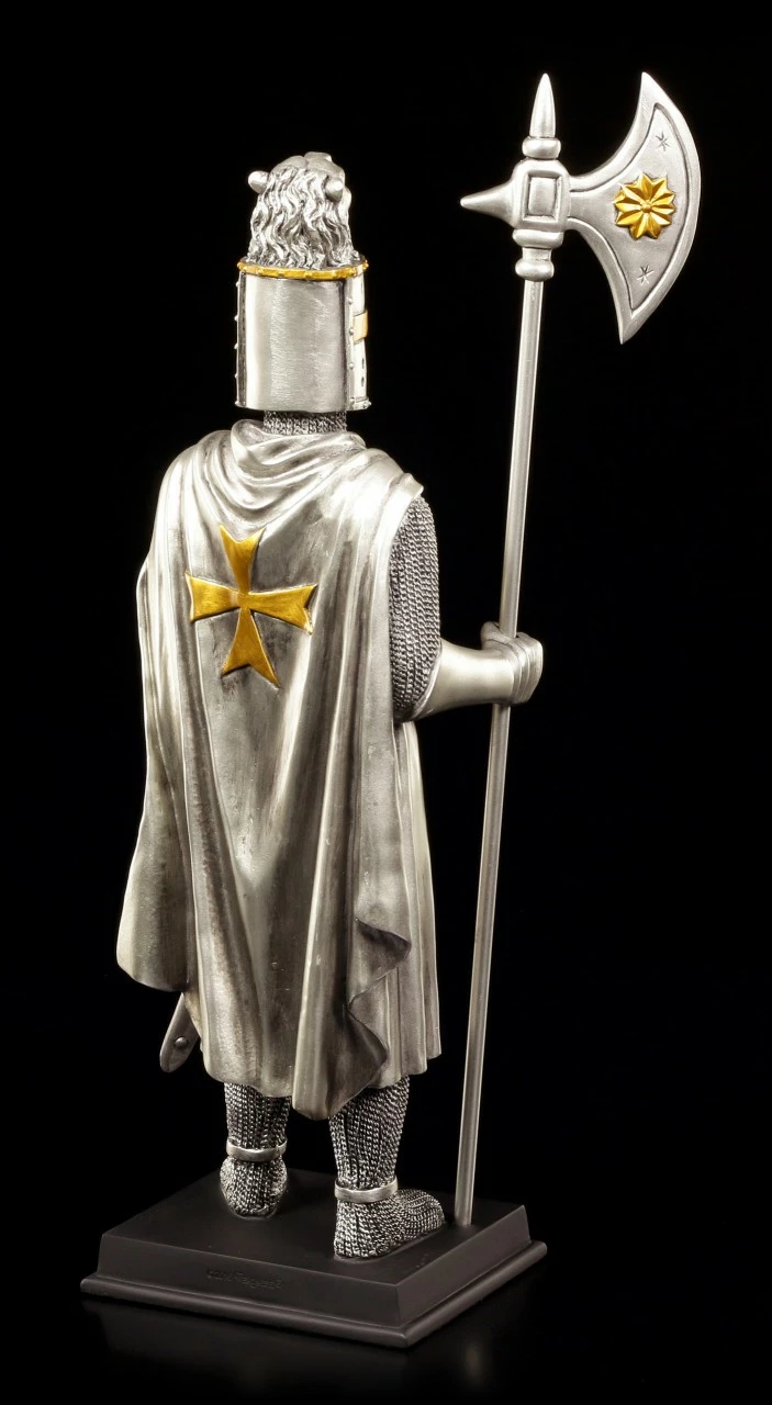 Ritter Figur - Malteser Mit Schild Und Hellebarde 7 Ritter Figur - Malteser Mit Schild Und Hellebarde – Bild 5