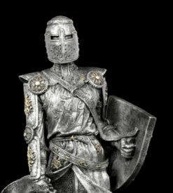 Ritter Figur Mit Schild Und Schwert - Silberfarben 15 Ritter Figur Mit Schild Und Schwert - Silberfarben -FIGUREN Verkäufe Ritter Figur Mit Schild Und Schwert Silberfarben 6 1280x1280
