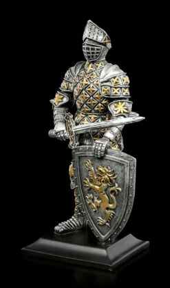Ritter Figur Mit Schwert Und Löwenschild -FIGUREN Verkäufe Ritter Figur Mit Schwert Und Loewenschild 2 1280x1280