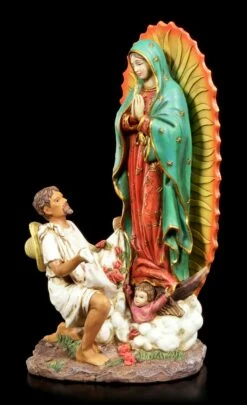 San Juan Diego Figur - Bunt