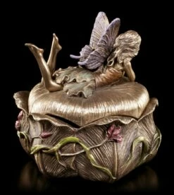Jugendstil Schatulle - Elfe Auf Blumenblüte -FIGUREN Verkäufe Schatulle Elfe 358c6a59d1401a 1280x1280