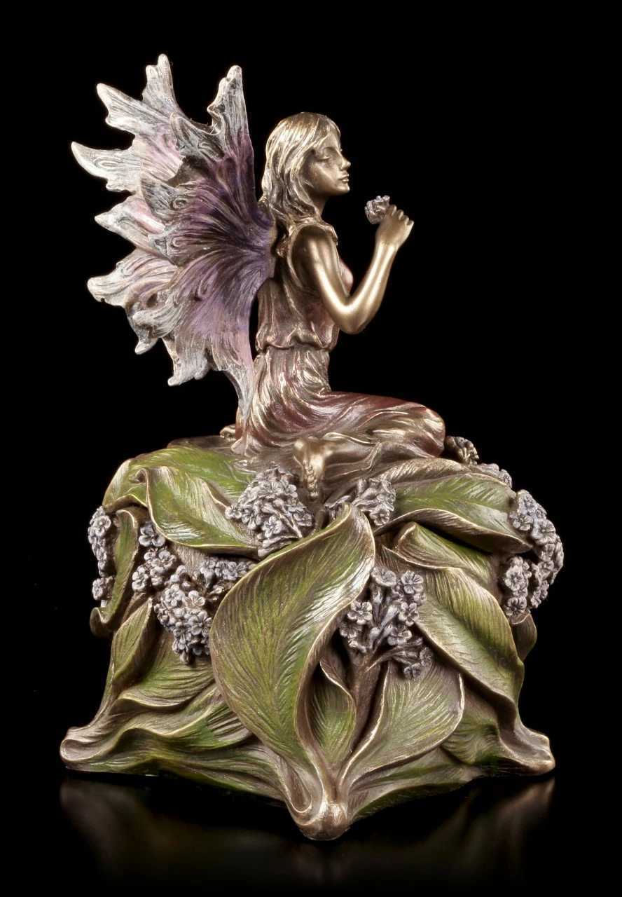 Schatulle - Elfe Auf Blumenblüte 7 Schatulle - Elfe Auf Blumenblüte – Bild 5