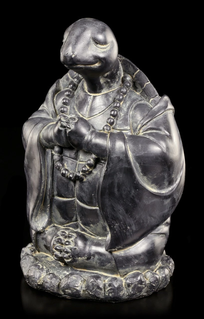 Buddha Figur - Meditierende Schildkröte 5 Buddha Figur - Meditierende Schildkröte – Bild 3