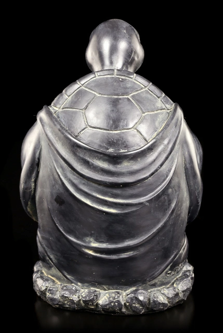 Buddha Figur - Meditierende Schildkröte 6 Buddha Figur - Meditierende Schildkröte – Bild 4