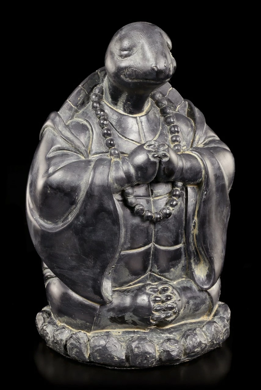 Buddha Figur - Meditierende Schildkröte 3 Buddha Figur - Meditierende Schildkröte