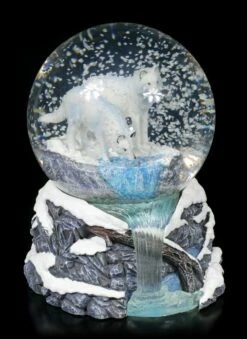 Schneekugel Mit Wölfen - Warriors Of Winter