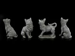 Schwarze Glücks-Katzen Figuren - 4er Set 9 Schwarze Glücks-Katzen Figuren - 4er Set -FIGUREN Verkäufe Schwarze Gluecks Katzen Figuren 4er Set 2 1280x1280