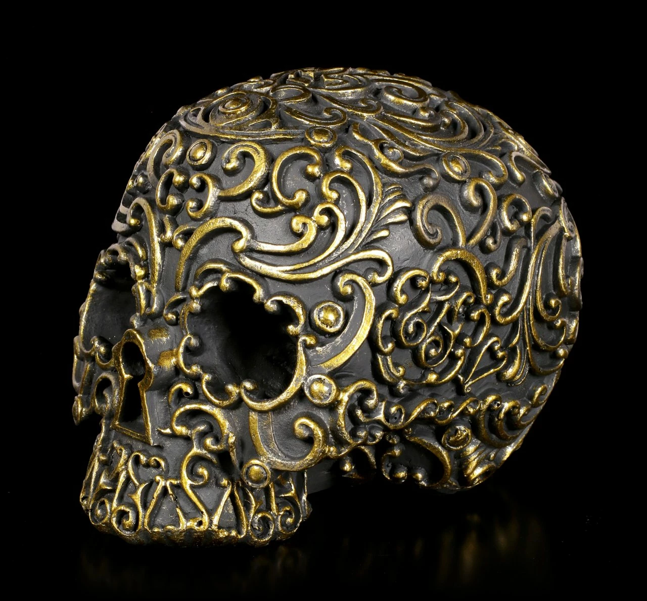 Schwarzer Totenkopf - Goldenes Schloß 5 Schwarzer Totenkopf - Goldenes Schloß – Bild 3