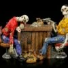 Skelett Figuren Beim Pokern - Marked Cards -FIGUREN Verkäufe Skelett Figuren Beim Pokern Marked Cards 1 1280x1280
