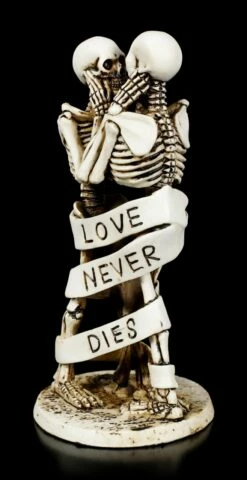 Skelett Figuren - Love Never Dies - Banderole -FIGUREN Verkäufe Skelett Figuren Love Never Dies Banderole 2 1280x1280