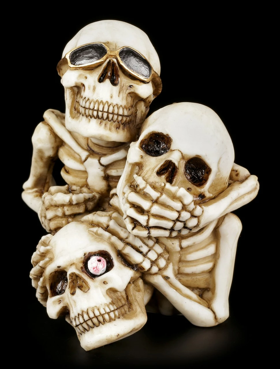 Skelett Stiftehalter - Nichts Böses 7 Skelett Stiftehalter - Nichts Böses – Bild 5