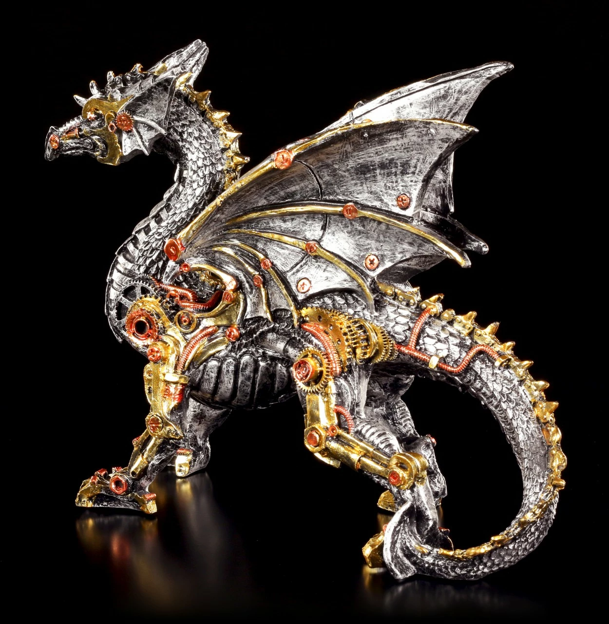 Steampunk Drachen Figur - Dracus Machina 4 Steampunk Drachen Figur - Dracus Machina – Bild 2
