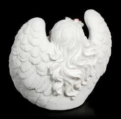 Teelichthalter - Mädchen Engel Mit Rosenkranz 13 Teelichthalter - Mädchen Engel Mit Rosenkranz -FIGUREN Verkäufe Teelichthalter Weisser Engel Mit Rosenkranz 4 1280x1280