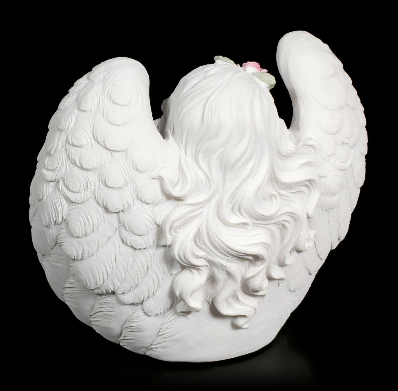 Teelichthalter - Mädchen Engel Mit Rosenkranz 7 Teelichthalter - Mädchen Engel Mit Rosenkranz – Bild 5