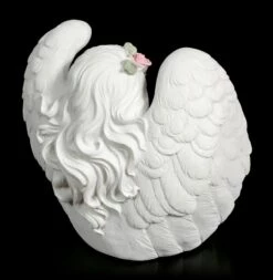 Teelichthalter - Mädchen Engel Mit Rosenkranz 14 Teelichthalter - Mädchen Engel Mit Rosenkranz -FIGUREN Verkäufe Teelichthalter Weisser Engel Mit Rosenkranz 5 1280x1280