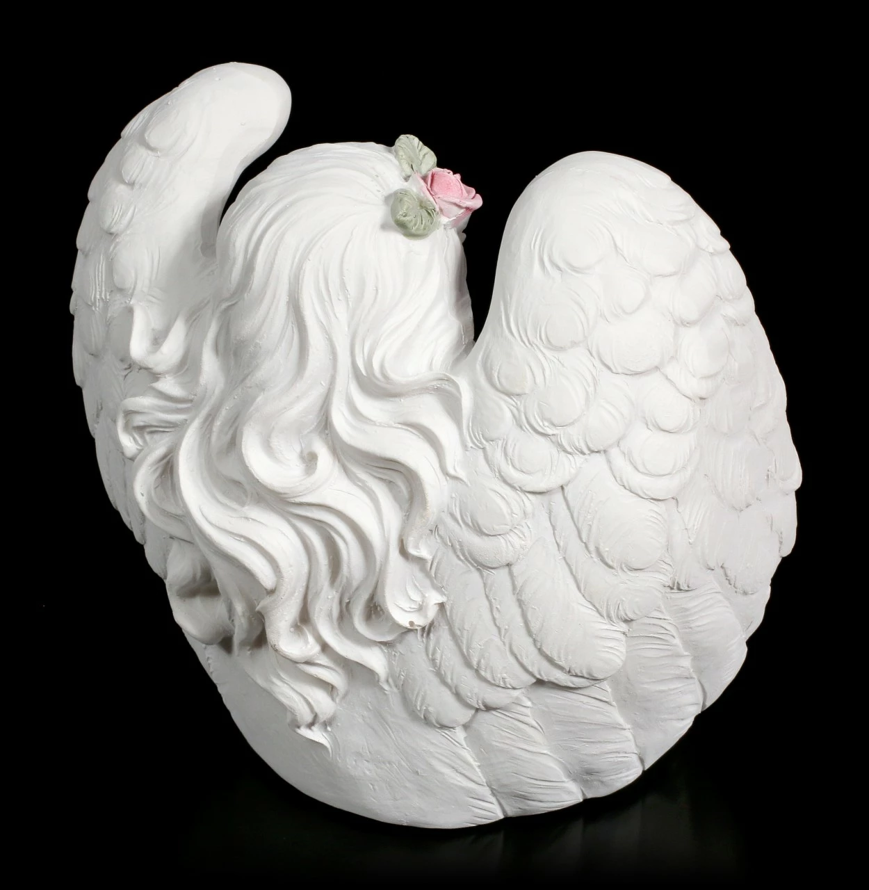 Teelichthalter - Mädchen Engel Mit Rosenkranz 8 Teelichthalter - Mädchen Engel Mit Rosenkranz – Bild 6