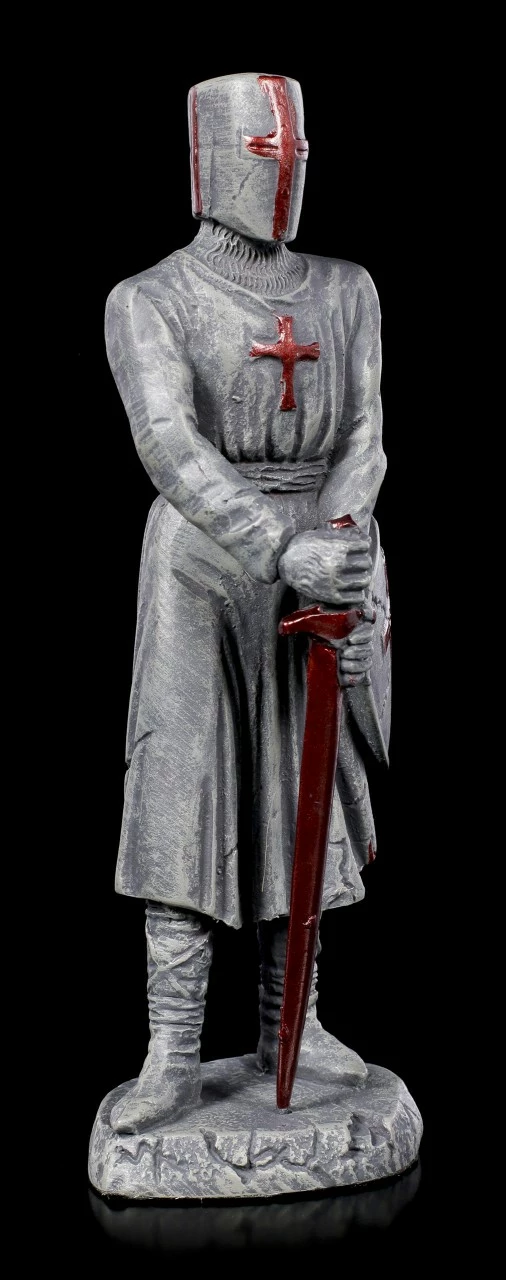 Tempelritter Figur Mit Rotem Schwert 3 Tempelritter Figur Mit Rotem Schwert