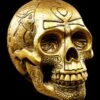 Ägyptischer Totenkopf - Goldfarben 1 Ägyptischer Totenkopf - Goldfarben -FIGUREN Verkäufe Totenkopf Aegyptisch 1280x1280