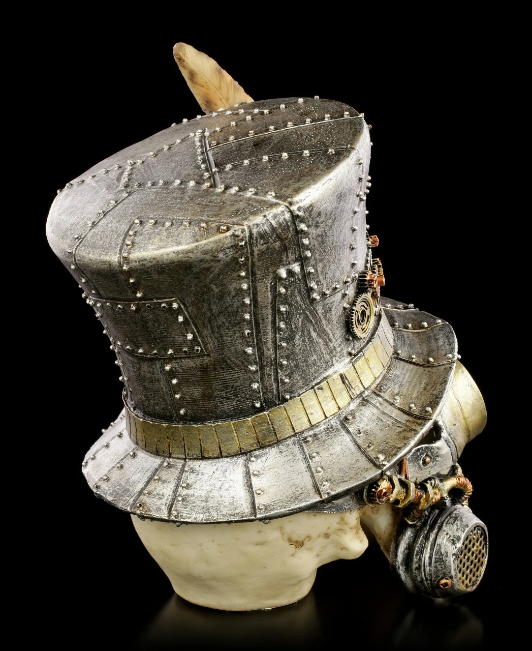 Steampunk Totenkopf - Count Archibald 7 Steampunk Totenkopf - Count Archibald – Bild 5