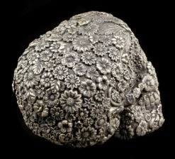 Totenkopf - Florales Muster -FIGUREN Verkäufe Totenkopf Floral Blumenmuster 4 1280x1280