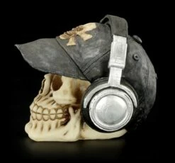 Totenkopf Mit Cappie Und Kopfhörern -FIGUREN Verkäufe Totenkopf Kopfhoerer Basecap 3 1280x1280